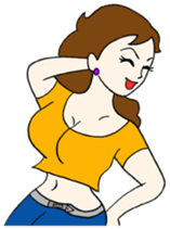 Tsundere mom sticker #783228