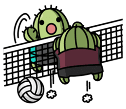 Cactus Stickers (Volleyball) sticker #783597