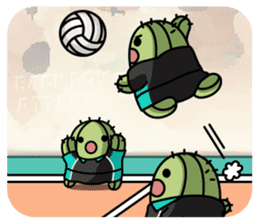 Cactus Stickers (Volleyball) sticker #783620