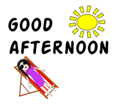 English with Lina: (2) Greetings sticker #783684