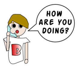 English with Lina: (2) Greetings sticker #783687