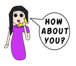 English with Lina: (2) Greetings sticker #783689