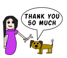 English with Lina: (2) Greetings sticker #783699