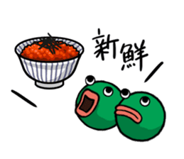Gourmet Creature Mogumon  got food? sticker #784075