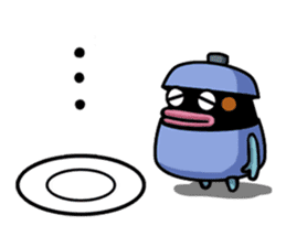 Gourmet Creature Mogumon  got food? sticker #784098