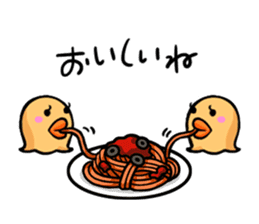 Gourmet Creature Mogumon  got food? sticker #784109