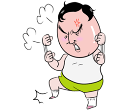 tamamochi man sticker #784395