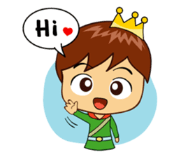 my prince & princess sticker #784912