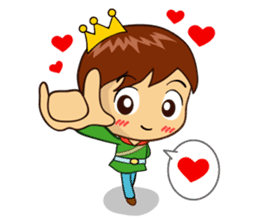 my prince & princess sticker #784913