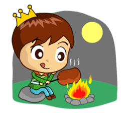 my prince & princess sticker #784915