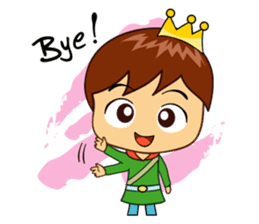 my prince & princess sticker #784917