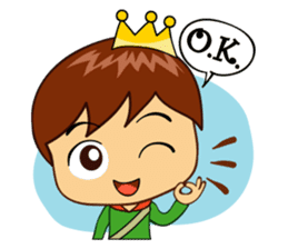 my prince & princess sticker #784918