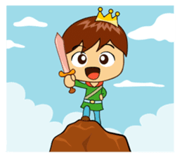 my prince & princess sticker #784920