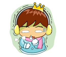 my prince & princess sticker #784922