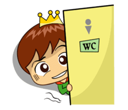 my prince & princess sticker #784926