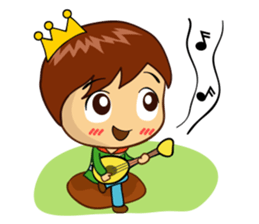 my prince & princess sticker #784927