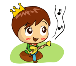 my prince & princess sticker #784927