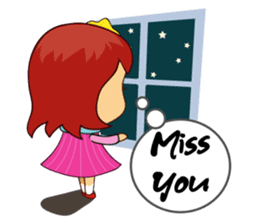 my prince & princess sticker #784931