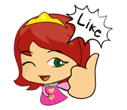 my prince & princess sticker #784936