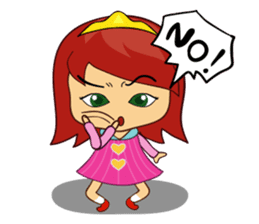 my prince & princess sticker #784937