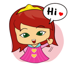 my prince & princess sticker #784939