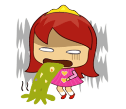 my prince & princess sticker #784943