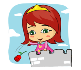 my prince & princess sticker #784944