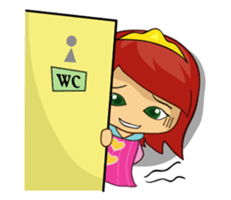 my prince & princess sticker #784946