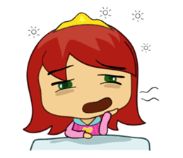 my prince & princess sticker #784947