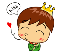 my prince & princess sticker #784948