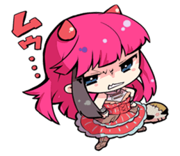 Hakaine maiko death&shout Character sticker #785279