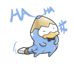 Pencil Raccoon sticker #785351