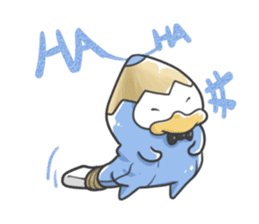 Pencil Raccoon sticker #785351