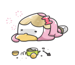 Pencil Raccoon sticker #785353