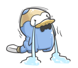 Pencil Raccoon sticker #785354