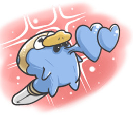 Pencil Raccoon sticker #785356