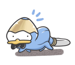 Pencil Raccoon sticker #785364