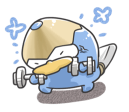 Pencil Raccoon sticker #785368