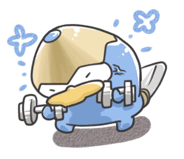 Pencil Raccoon sticker #785368