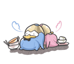 Pencil Raccoon sticker #785370