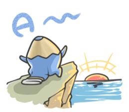 Pencil Raccoon sticker #785379