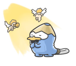 Pencil Raccoon sticker #785384