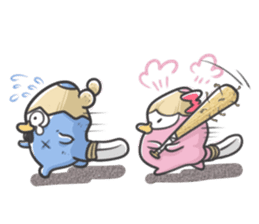 Pencil Raccoon sticker #785387