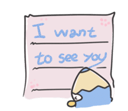 Pencil Raccoon sticker #785389