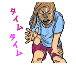 Pantyhose Face 2 sticker #786063