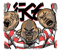 Pantyhose Face 2 sticker #786069