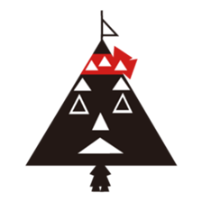 Black-WaterMellonMan sticker #786235