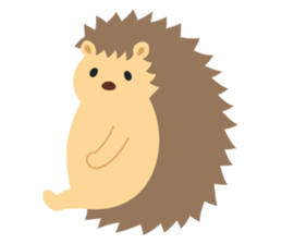 hedgehog hurry sticker #786938