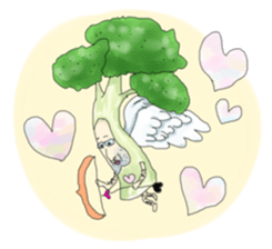 Hiraccoli sticker #787044