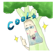 Hiraccoli sticker #787051